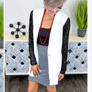 NEW IVORY MADE FOR THE STAGE BLAZER